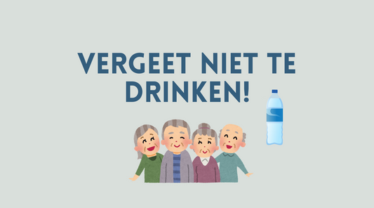 Vergeet niet te drinken!